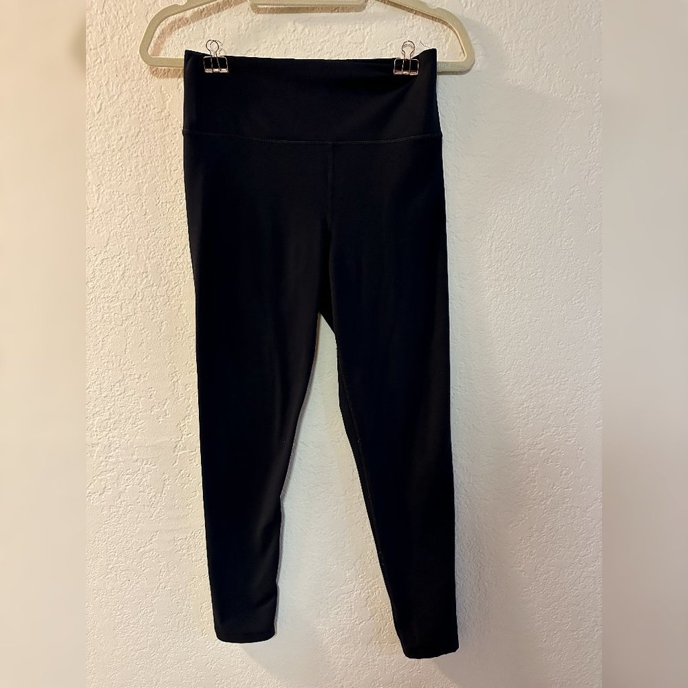 American Eagle - Like New Hi-Rise Full Length Polyester Black Leggings